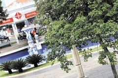 Imagem de arquivo mostra a Praça Central: moradores da região reclamam do barulho e som alto aos domingos